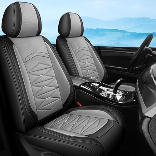 Jooexel Autositzbezüge Universal passend für BMW Serie 1 E81 E82 E87 E88 F20 F21 F52 F40 Serie 2 F22 F23 F44 F45 F46 Schutzset Premium Leder Sitzbezüge von Jooexel