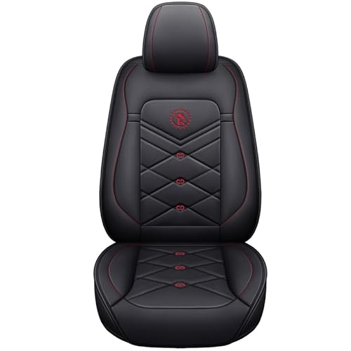 Jooexel Autositzbezüge Universal passend für Citroen DS7 Crossback (X74) / DS9 E-Tense/Elysee/Nemo Multispace Combi/Saxo/Xantia Schonbezüge Set Premium Leder Sitzbezüge von Jooexel