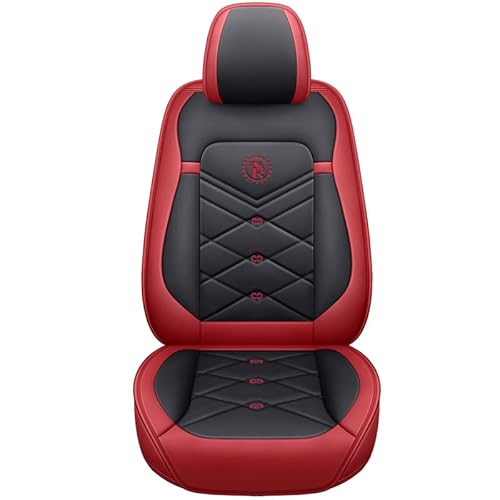 Jooexel Autositzbezüge Universal passend für Citroen Ds4 Ds5 Ds6 Triumph C2 C3 C4 C5 C6 C4L Picasso C4 Aircross Cactus C-Crosser C-XR Schutzset Premium Leder Sitzbezüge von Jooexel