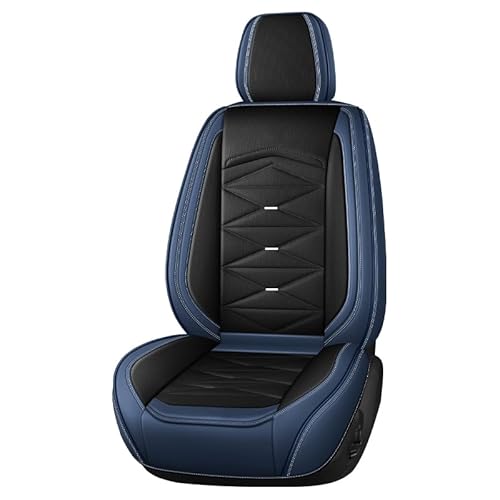 Jooexel Autositzbezüge Universal passend für Dodge Challenger RAM Rampage Calibre Nitro Neon Caravan Journey Dart Avenger Dacia Duster, Sandero Logan Schutz Set Premium Leder Sitzbezüge von Jooexel