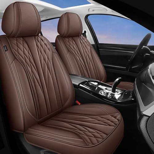 Jooexel Autositzbezüge Universal passend für Infiniti G Serie G25 G37 G37S FX FX37 FX50 FX35 FX30d FX45 Etherea Schutz Set Premium Leder Sitzbezüge von Jooexel