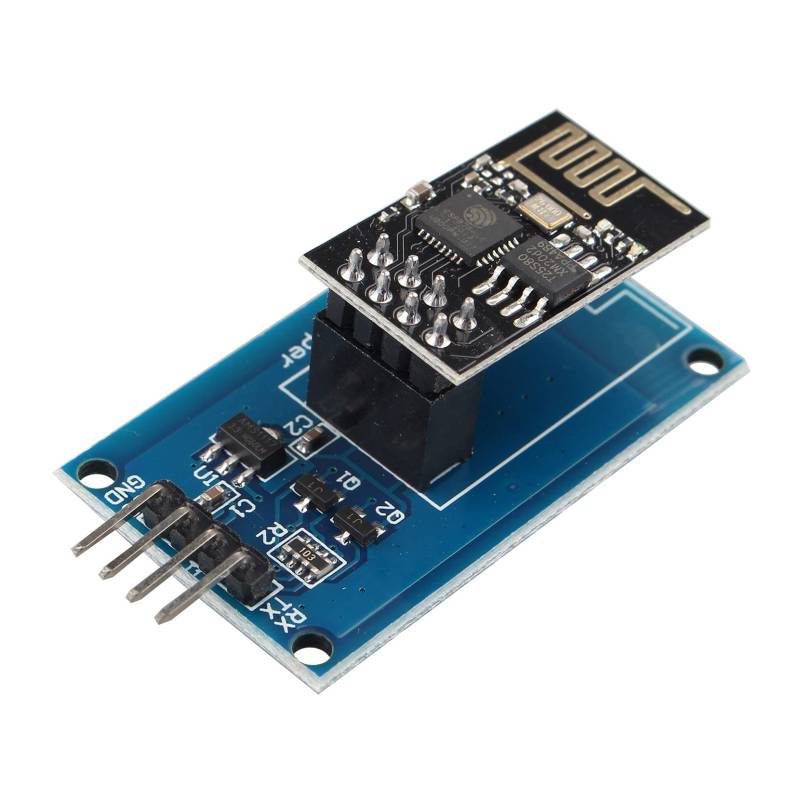 Jopto Wireless WiFi ESP8266 ESP01 3,3 V 5 V ESP-01 Serielle Adapter Modulplatine Kompatibel mit Arduino von Jopto