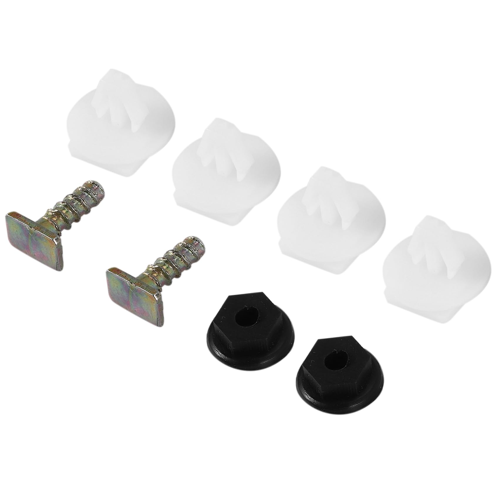 Joskeijky 8pc VorderradkotflÜGel Zierclips Kunststoff Metall Schraubenmutter Set FÜR C von Joskeijky