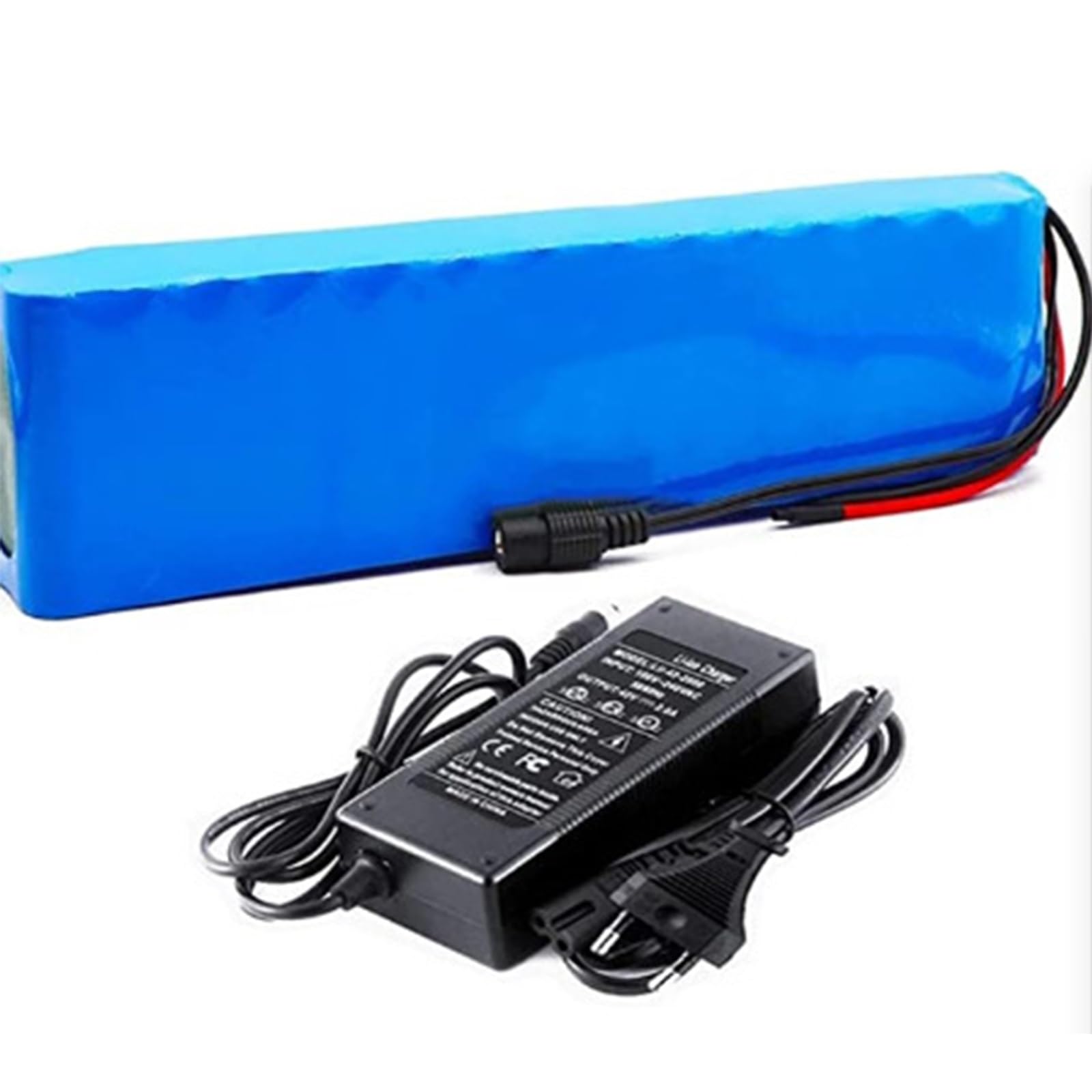 10S3P Akku 36V 30000mAh Elektrofahrrad Lithium-Ionen-Akku mit 42V 2A Ladegerät, 16S2P Lithium-Ionen-Akkus for Motor-E-Bike-Roller von JoyiD