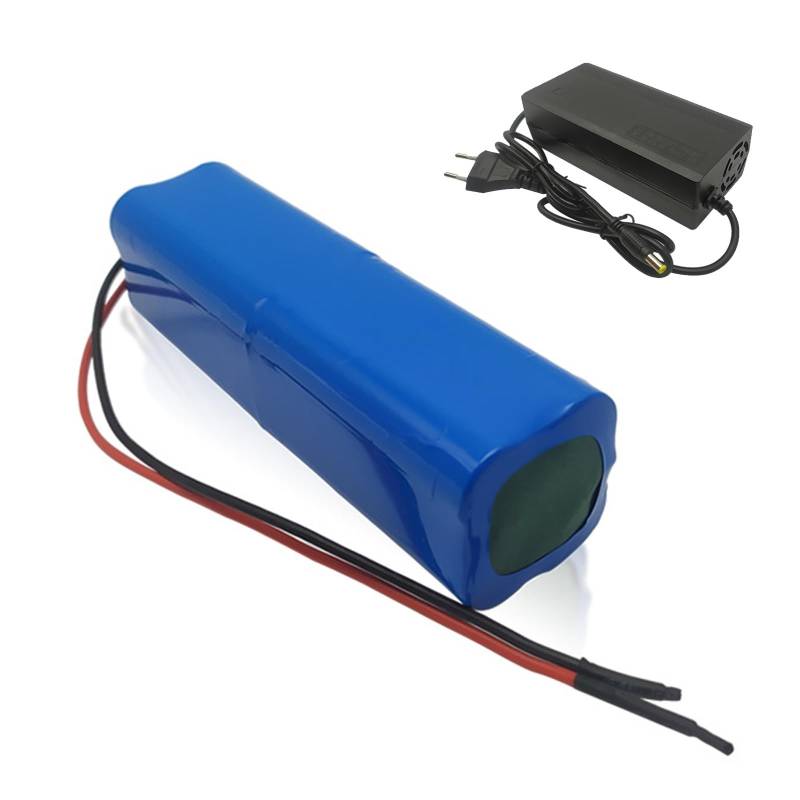 7,4 V 10000 mAh/12800 mAh wiederaufladbare Lithium-Batterien mit 5 A Ladegerät, Li-Ionen-Akku-Gruppe for RC-Car-Boot-LKW-Truck-Truggy(7.4V/10Ah,T+DC) von JoyiD