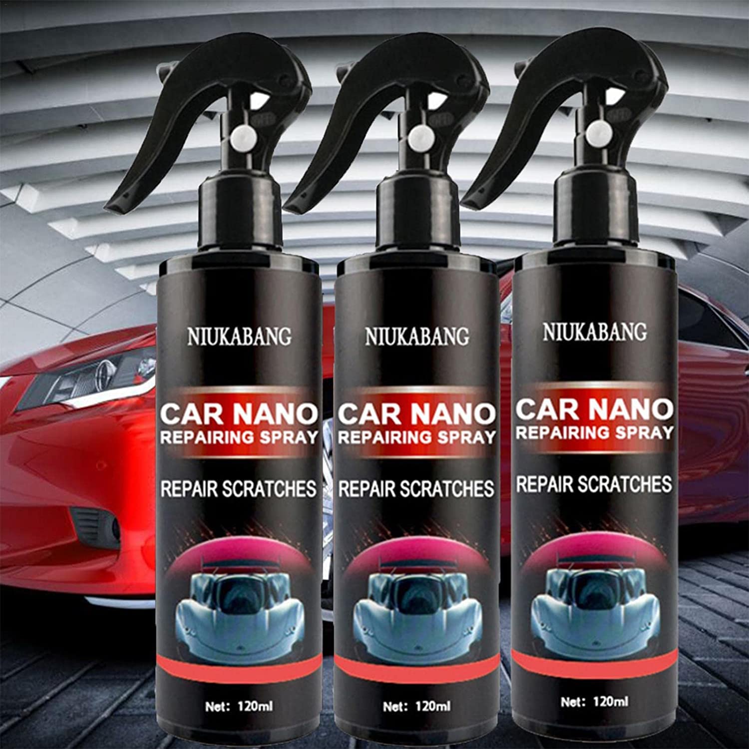 Auto Nano Reparaturspray Auto Lackschutz Spray | Auto Keramik Beschichtungsspray, Hohem Schutz Nano Car Scratch Removal Spray Zum Teile Generalüberholt Und Autolack Reparatur (120/240/360ml) von Joyivike