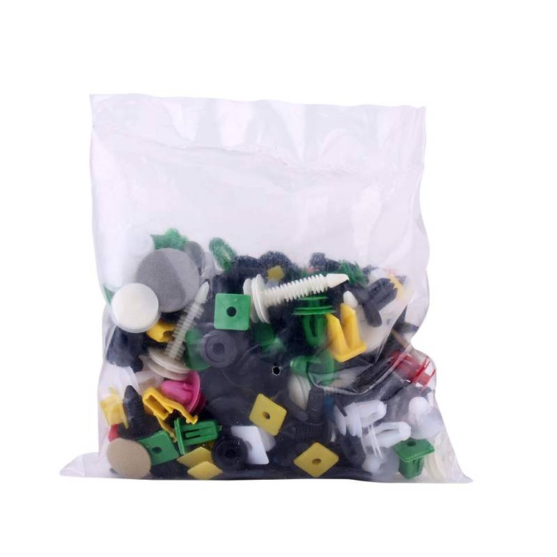 Auto Befestigung Clips, Car Retainer Kit 200 Stück Befestigung Clips Universal Karosserie Kunststoffnieten Befestigungssatz Türverkleidung Nylon Stoßstange Spreiznieten Klammern Innenverkleidung Clips von Tiiyee