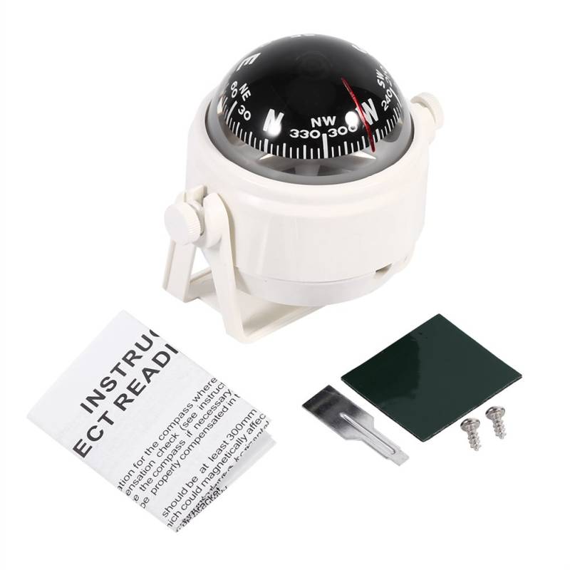 Joyzan Marine Kompass, Navigation Voyager Kompass Militär Digital Dashboard Auto Boot Bootskompass Sea Compass Wasserdicht Automotive Armaturenbrett Passt Caravan Truck LKW Wohnwagen Schiff Outdoor von Joyzan