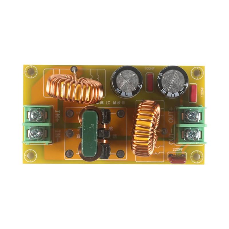 Jrifedptry 10A DC LC Filtermodul Filter EMC FCC Automotive Audio Hochfrequenzfiltermodul von Jrifedptry