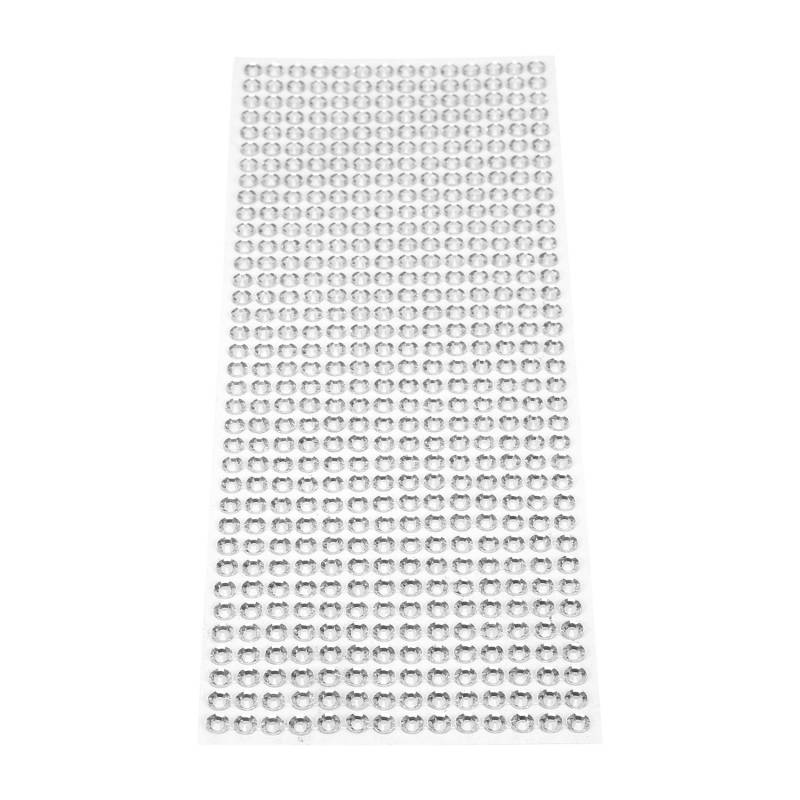 Jrpzcv 504 Stueck 6mm DIY Bling Crystal Selbstklebende Strass Sticker von Jrpzcv