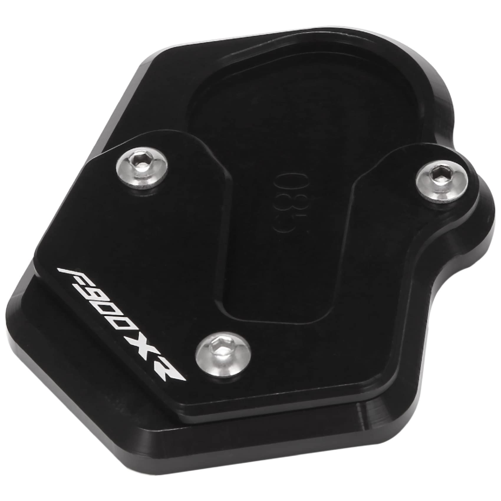 Jrpzcv Motor Kickstand Fuß Seiten StäNder VerläNgerungs Kissen StüTz Platte für F900XR F900 XR F 900XR 2020 (Schwarz) von Jrpzcv