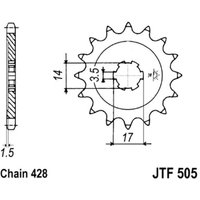 Kettenrad JT JTF505,14 von Jt