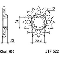 Kettenrad JT JTF522,14 von Jt