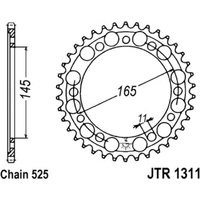 Kettenrad JT JTR1311,43 von Jt