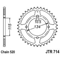 Kettenrad JT JTR714,50 von Jt