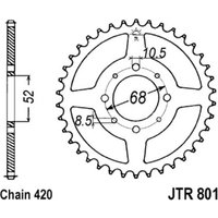 Kettenrad JT JTR801,30 von Jt