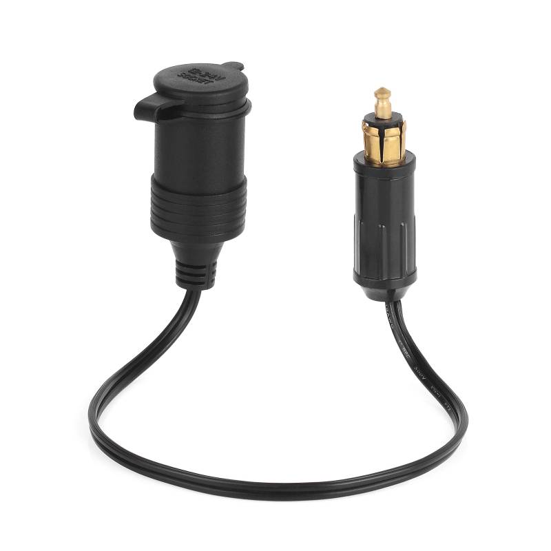 Jtron 30cm din hella Stecker verlängerungs kabel zigarettenanzünder Steckdose motorrad ladegerät adapter motorrad von Jtron