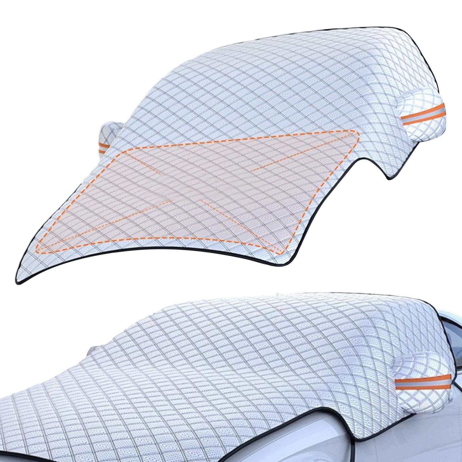 Auto-Windschutzscheiben-Sonnenschutz | Auto-Sonnenschutz für Windschutzscheibe | UV-Schutz Auto-Sonnenschutz | Reflektierender Auto-Sonnenschutz, staubdichter Autofenster-Schneeschutz für Auto, Auto, von Jubepk