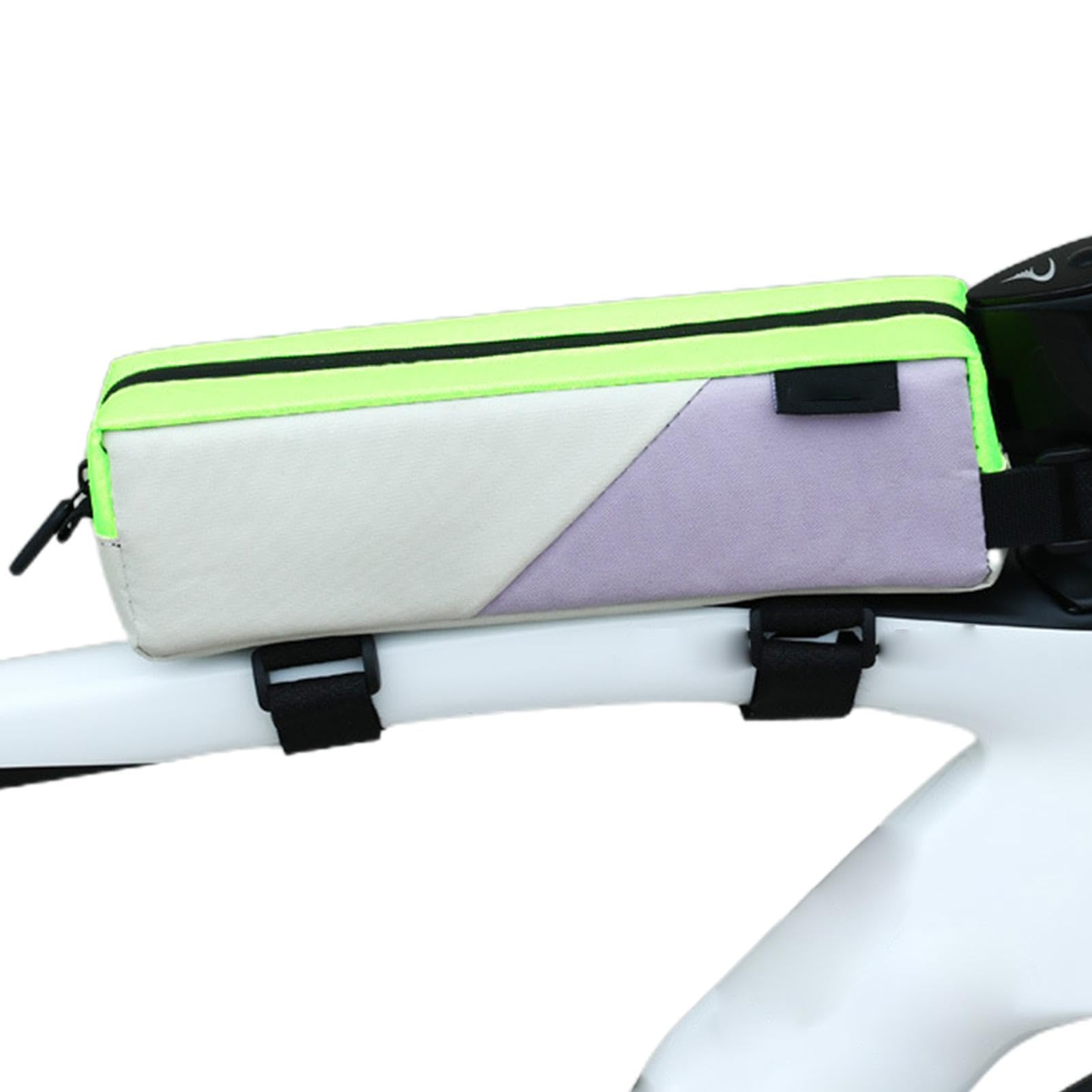 Jubepk Bicycle Frame Bag, Waterproof Bike Bag, Small Phone Bag, Cycling Frame Pouch, Waterproof Bicycle Frame Bags with Easy Installation for Securely Holding Phones and Small Essentials von Jubepk