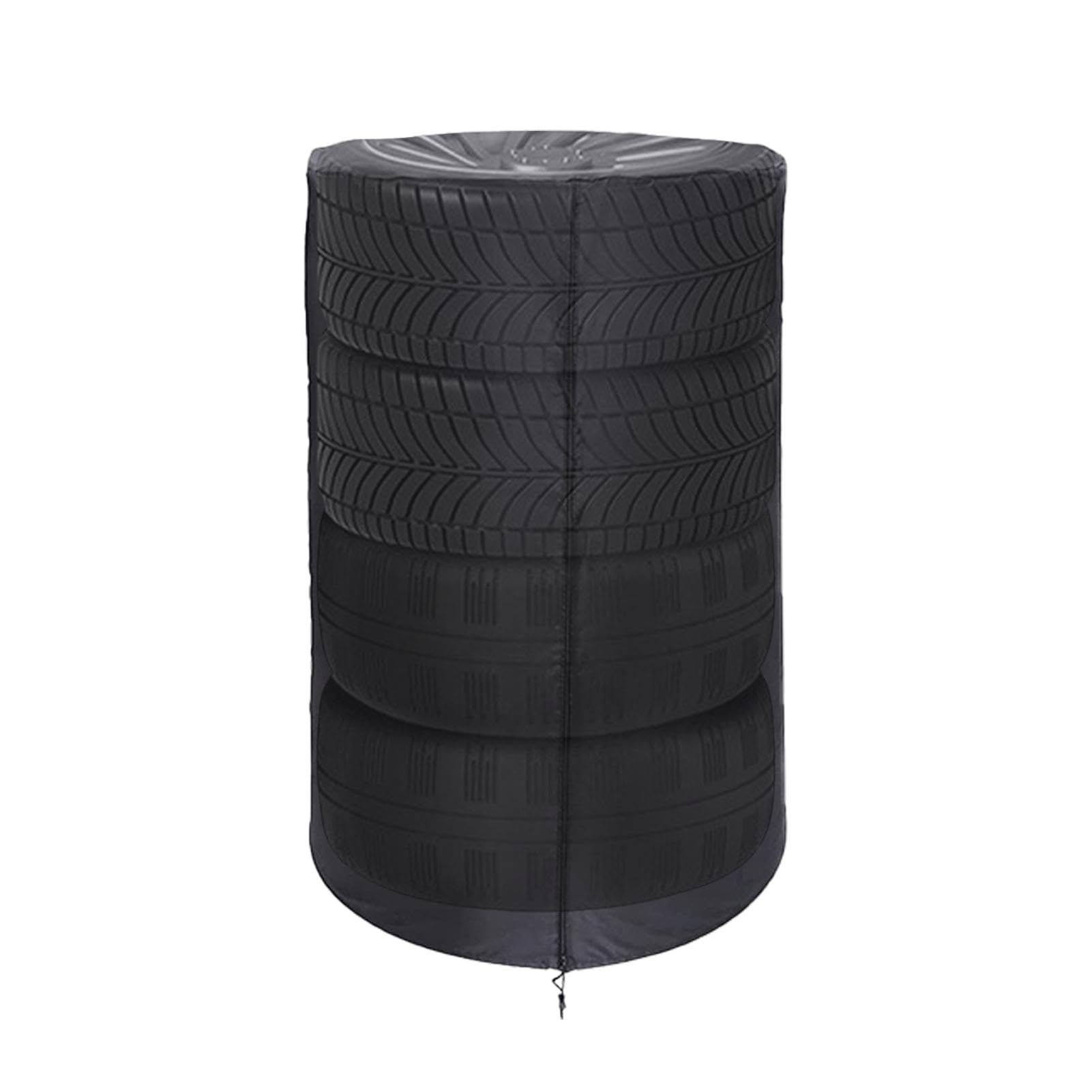 Tire Storage Cover | Oxford Cloth Tire Bag | Sun Protection Tire Cover | Waterproof Tire Cover for Car | 4 Tires Stacked Vehicle Wheel Cover Waterproof for Most Automotive Truck Car Tire von Jubepk