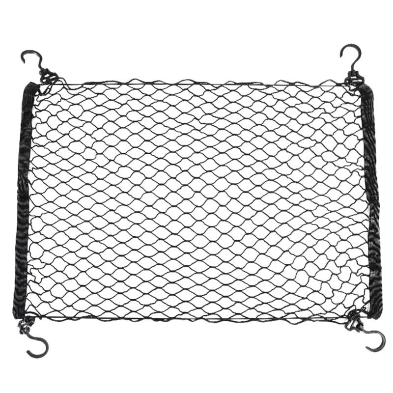 Trunk Cargo Net, Elastic Trunk Net, Car Storage Net, Automotive Hook Nets, Elastic Automotive Trunk Cargo Storage Organizer Net for Cars and RVs with Hook Attachment for Secure Storage von Jubepk