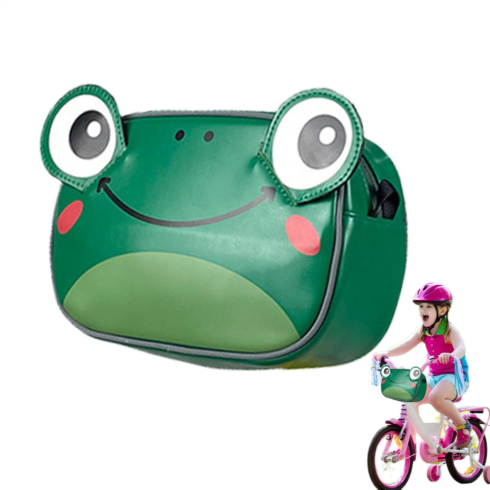 Jubilofex Kids Frame Bag - -Fahrradkorb, Kinderradspeicherbeutel | Kinderbike -Sattelbeutel, wasserdichte Lenkerbeutel, Reflektierendes Fahrradzubehör, Langlebige Reißverschlussbeutel Für Snacks, von Jubilofex