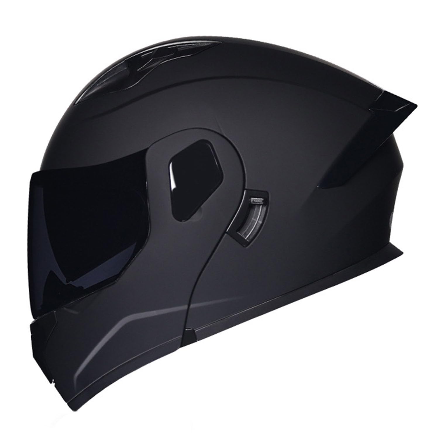 Klapphelm Integralhelm mit Doppelvisier Integriert Motorradhelm Motorradhelm mit Antibeschlagvisier ECEDOT Zertifiziert Motorrad Full Face Helm Klapphelm mit Sonnenblende vorbereitet 16,2XL=63-64CM von JunPing