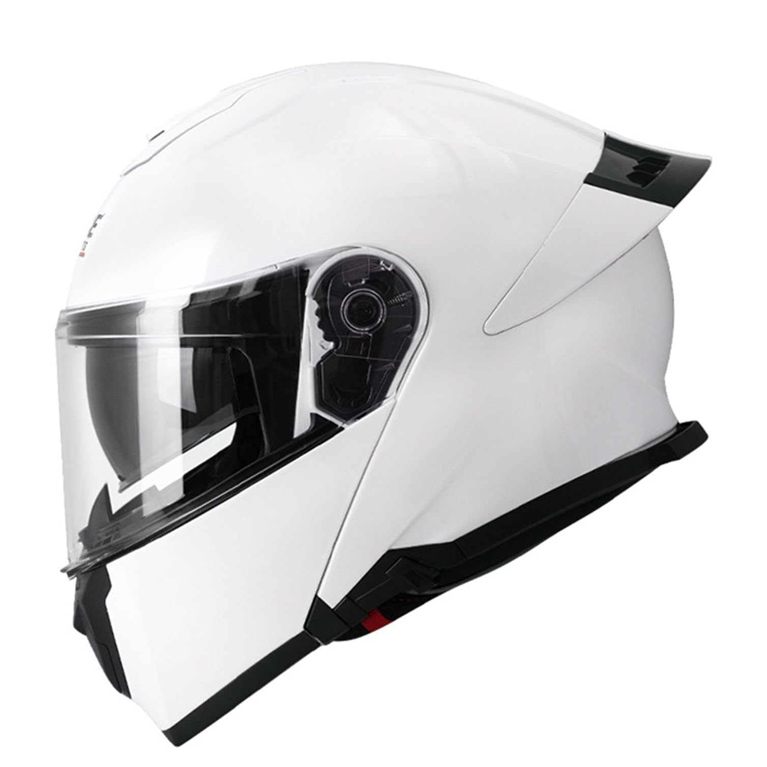 Motorrad Integrierter Motorradhelm Mit Doppelvisier,ECE Zulassung Adults Klapphelm, Motorradhelm Sturzhelm Für Herren Und Damen Unisex Motorradhelm Motocross Helm 5,L=59-60CM von JunPing