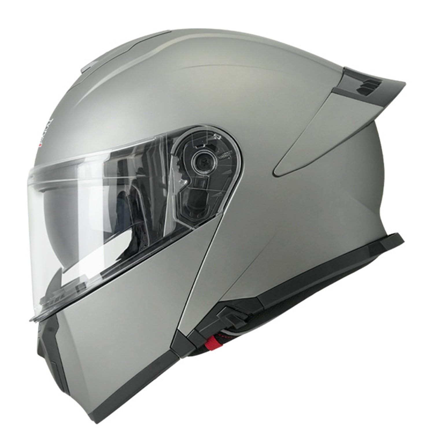 Motorradhelm Klapphelm Integriert Motorradhelm, ECE Zertifiziert Sturzhelm mit Doppelvisier Integralhelm Roller Helm für Männer Damen 1,L=59-60CM von JunPing