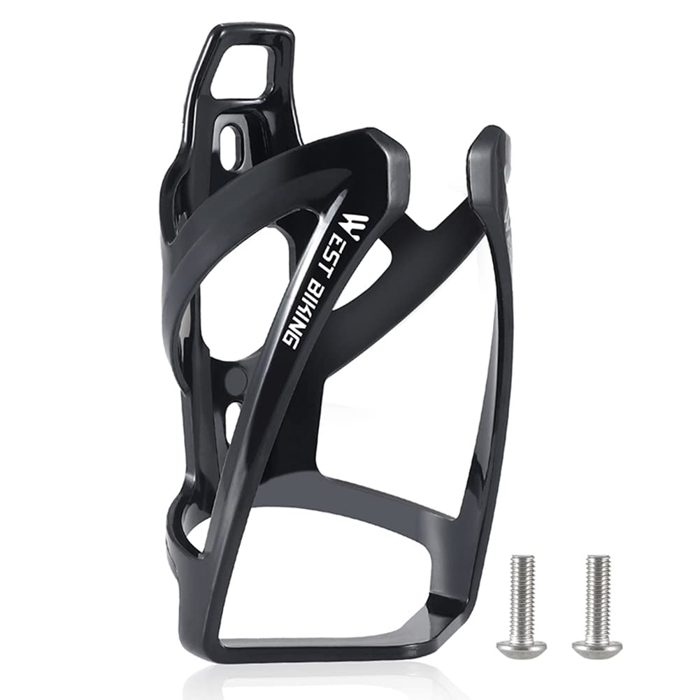 Fahrrad-Trinkwasserflaschenhalter Flaschenhalter mit Schrauben Mountain Road Bike Wasserkocher Cup Cage Bracket Fahrradzubehör von Junerain