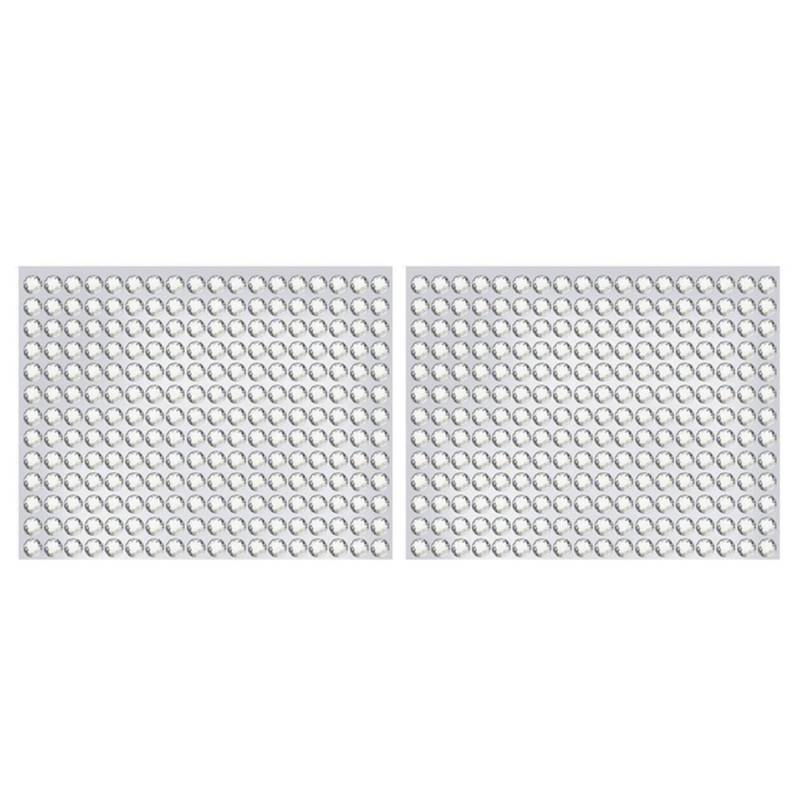 Junguluy 1008 Stueck 6mm DIY Bling Crystal Selbstklebende Strass Sticker von Junguluy