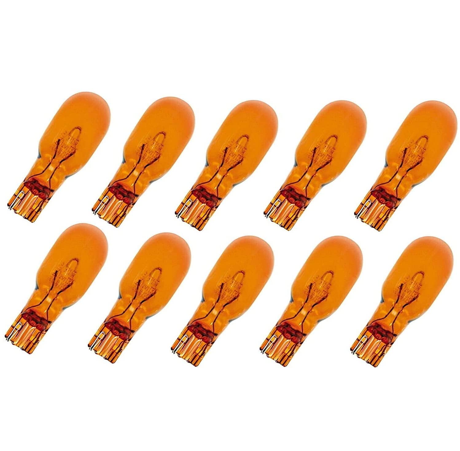 10x Jurmann WY16W 12V Original Orange Halogen Ersatz Birne für Blinker Bremslicht Hecklicht Rückfahrlicht - E-geprüft von Jurmann Trade