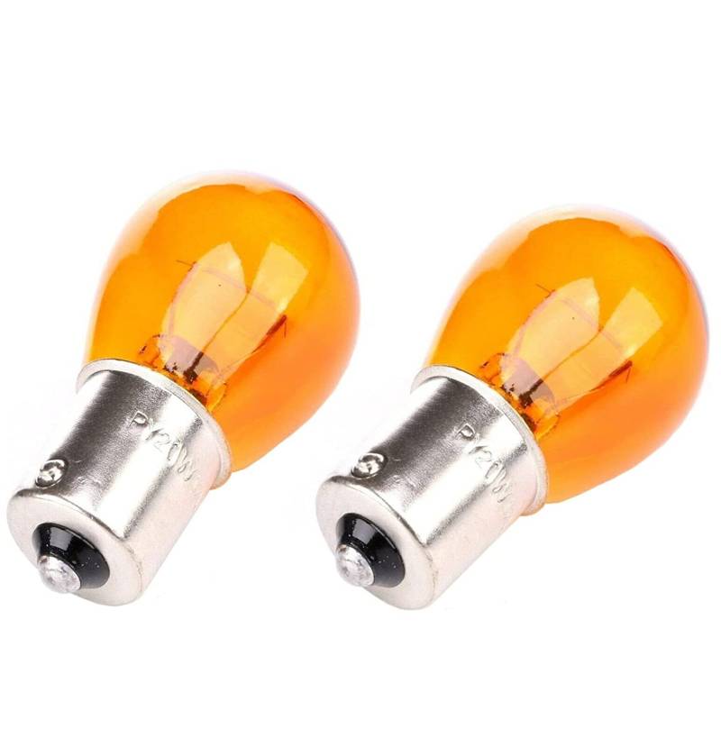 2x Jurmann PY21W 12V BAU15s Original Orange Long Life Blinker Halogen Ersatz Lampe E-geprüft von Jurmann Trade