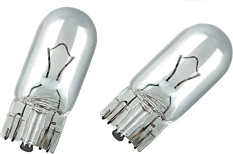 2x Jurmann W5W 12V Original Long Life Halogen Ersatz Birne für Standlicht Positionslicht Bremslicht Hecklicht Innenlicht - E-geprüft von Jurmann Trade