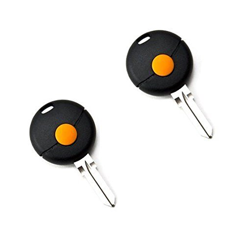 Jurmann® 2X SMART Fortwo 450 Schlüssel Gehäuse Fernbedienung 1 Taste Benz KS20 450 451 452 454 von JURMANN