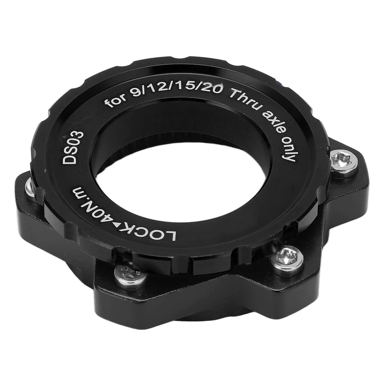 Scheibenbremsen-Centerlock-Adapter, CNC-Bearbeitung Centerlock-Verschlussring, Reißfest, Verformungssicher, Aluminiumlegierung, Verschleißfest Bis 6 Schrauben, für Mountainbike von Juroupi