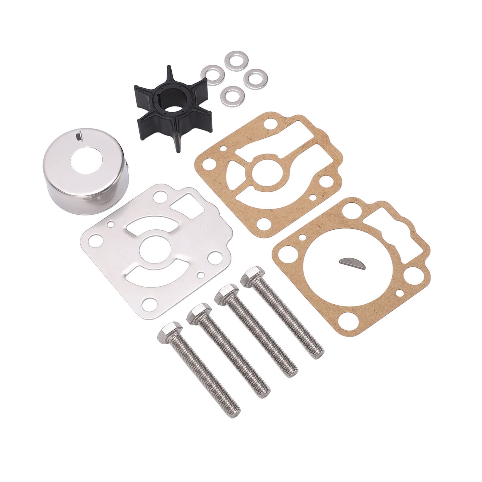 Wasserpumpen-Reparatur-Umbausatz, 14-teilig 3C8873223 für M40D M50D 2-Takt-Außenbordmotor von Juroupi