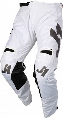 Just1 J-Force Terra, Textilhose - Weiß/Grau/Schwarz - 32 von Just1