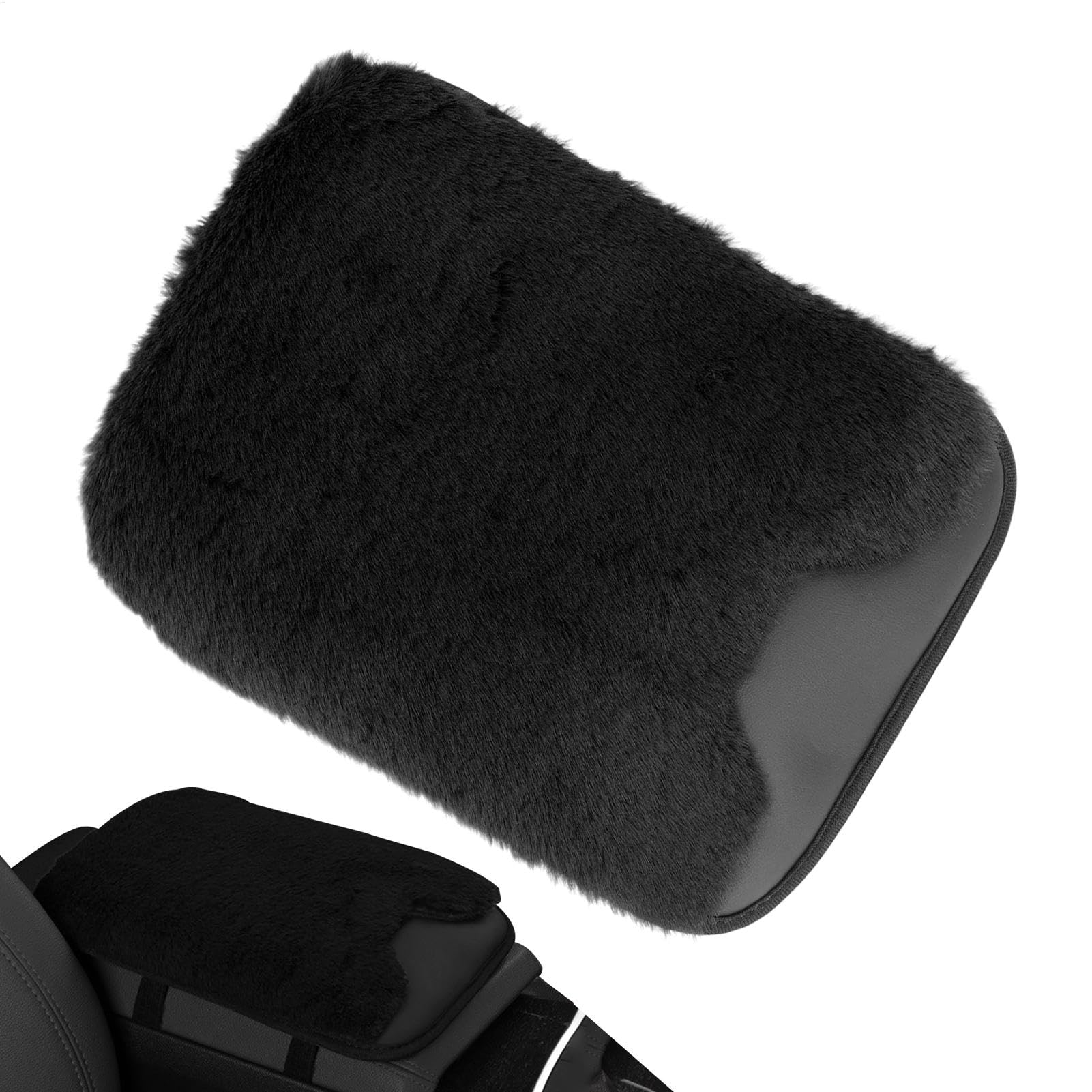 Center Console Armrest Cover, Plush Armrest Pad Protector, Comfortable Console Protector, Heightened Armrest Cover, Stylish SUV Armrest Protector, Ideal For Vehicle And Truck Use 11.81x8.66x1.18 Inche von Jvjggag