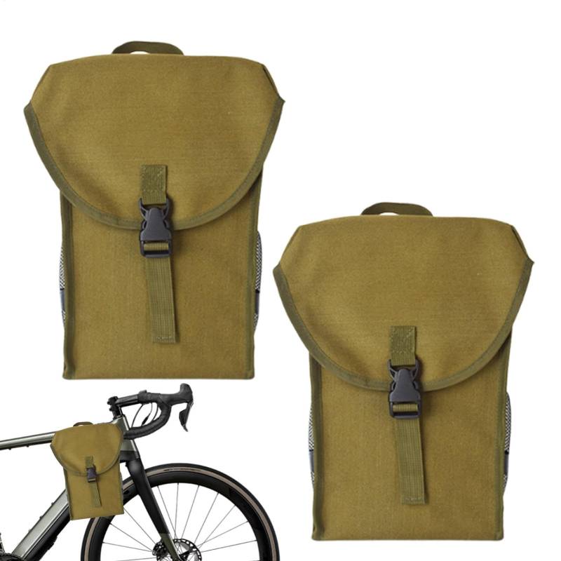 Jvjggag Cycling Pannier Bag, Waterproof Cycling Travel Pannier, Durable Saddle Bag for Rear Rack, Multi-Compartment Riding Accessories, Mountain Panniers for Long-Distance Rides and Daily Commutes von Jvjggag