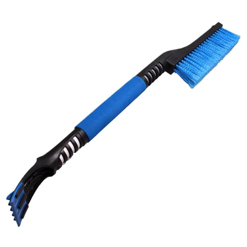 Jvjggag Snow Removal Brush, Car Snow Brush, Car Snow Removal Tool, Winter Cleaning Accessory, Extendable Brush with Ice Scraper and Foam Grip, 24-Inch Compact Cleaning Tool for Cars, Trucks, and SUVs von Jvjggag