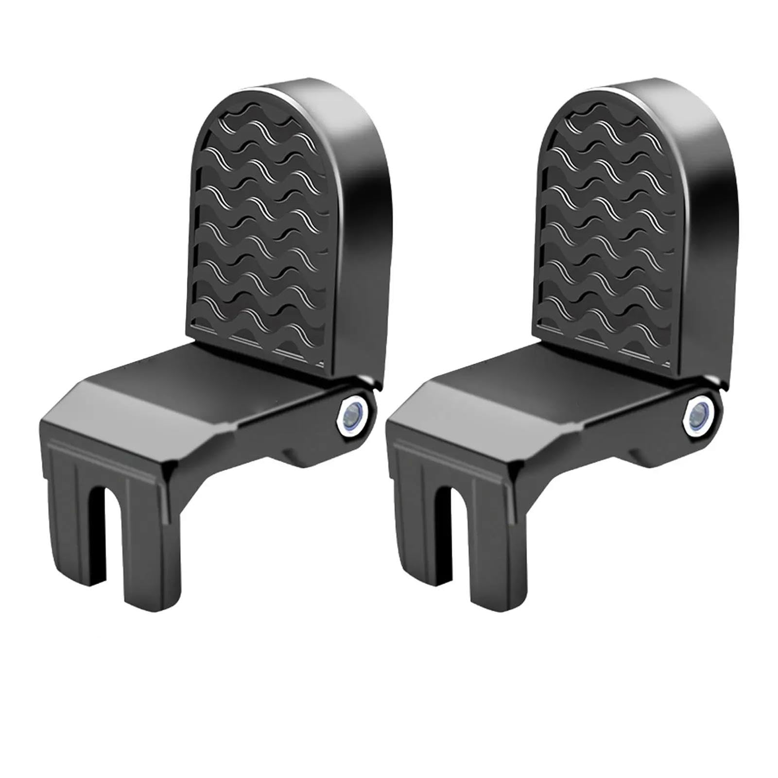 Rear Pedals, Footrests, 1 Pair Nonslip Ebike Footrest for Passenger, Motorcycle Part, Riding Feet Pedals Cycling Lovers Cyclists Women and Men, Rear Pedals for Bicycles, von Jvjggag