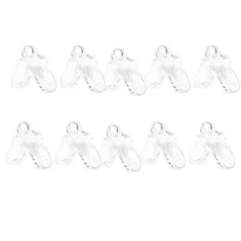 Jwthee Kleine Klemme Plane, 20 Stcs Sonnendach Klemme Set Zelt -Baldachin -Klammern Außenwindseil Klemme Tarp Clip von Jwthee