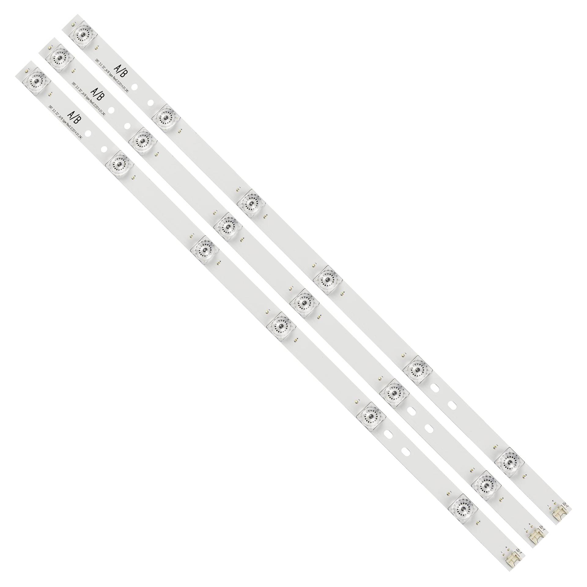 Zubehör LED Hintergrundbeleuchtung Streifen 6 Lampe für LG innotek DRT 3.0 81.3 cm_A/B 32LB582D 32LB565U 32LB563U 32LY330C HC320DXN-VHHS2-51XX 32LF560D (Größe:98 Set) von Jxjamp