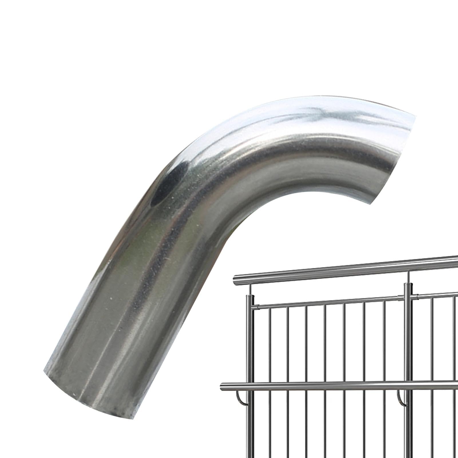 90 Degree Exhaust Elbow Pipe | Welding Elbow Pipe Connection Fittings For Automotive And Home Use | Versatile Elbow Pipe For Air, Water, Home Brew, And Stair Handrail Installations von Jyxuyy