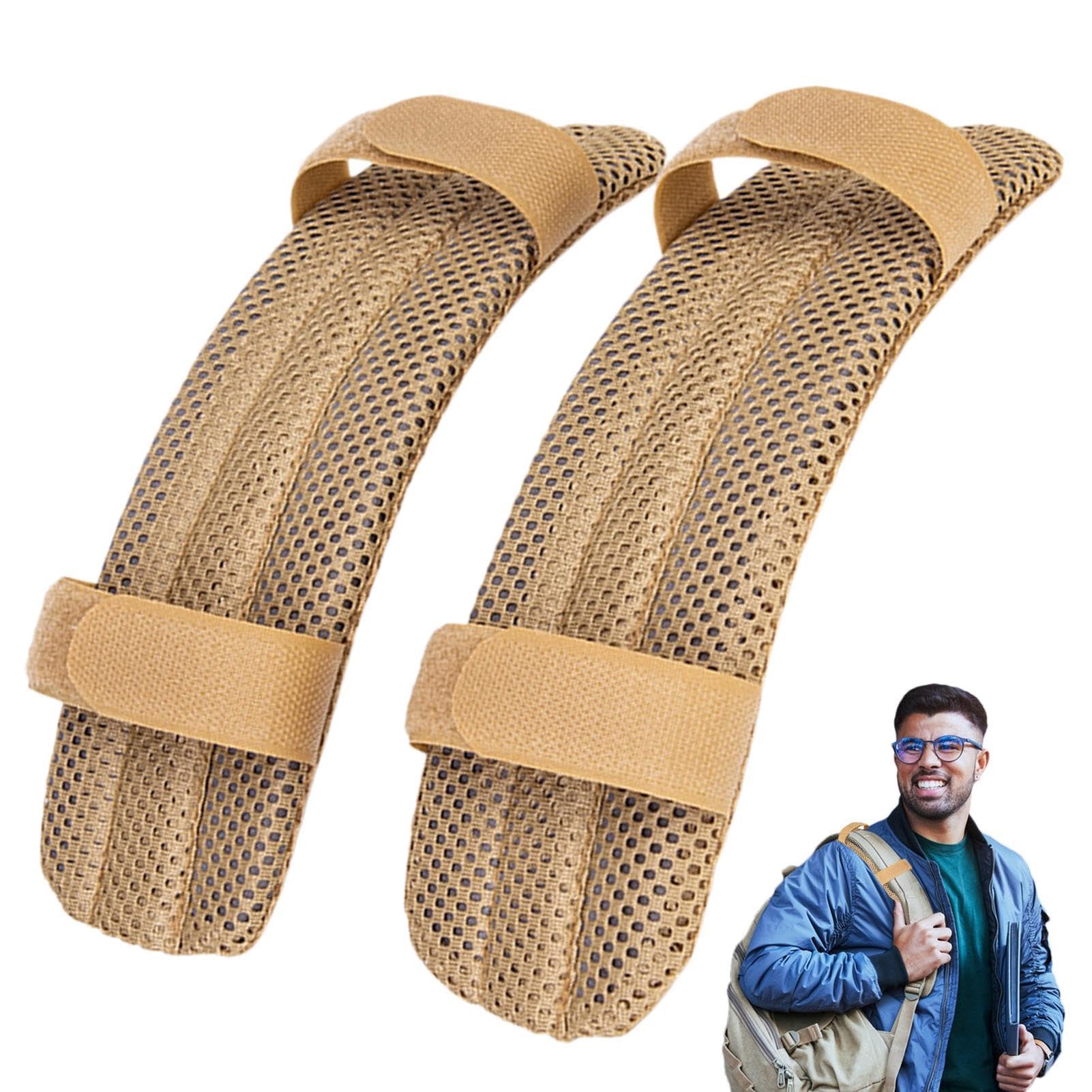 Jyxuyy Backpack Strap Pads, Shoulder Strap Pad, Backpack Shoulder Protection, Removable Backpack Pads, Anti-Slip Shoulder Strap Cushion, Mesh Padded Shoulder Pads, Enhanced Comfort for Long Wear von Jyxuyy