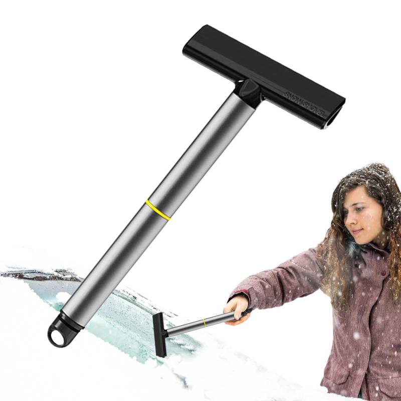 Jyxuyy Ice Window Scraper | Winter Auto Snow Shovel | Comfortable TPU Handle Snow Removal Tool for Trucks, RVs, Sedans, SUVs, and Home, Perfect for Efficient Winter Cleanup von Jyxuyy