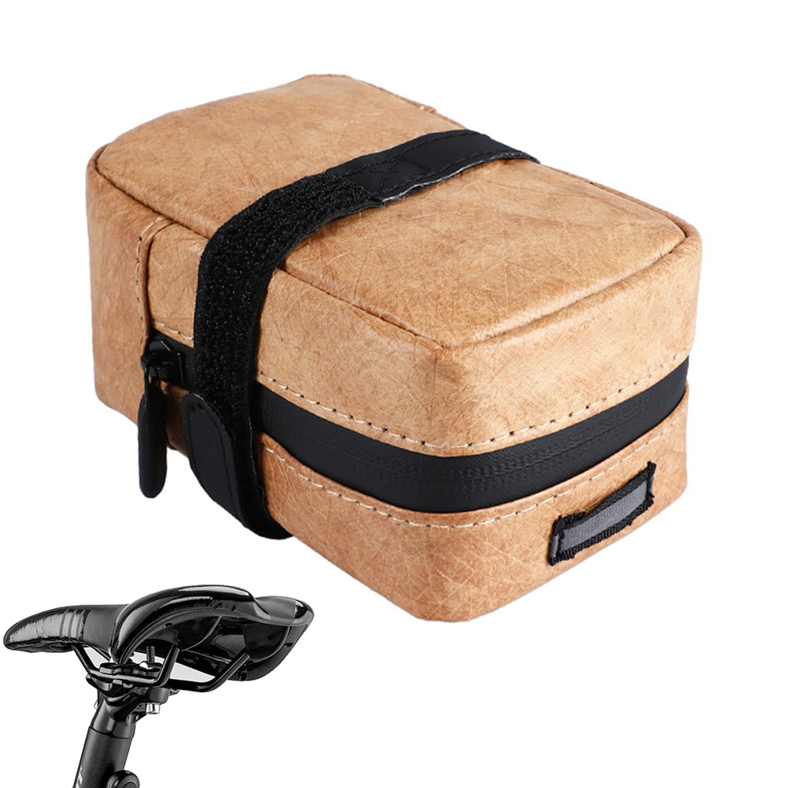 Jyxuyy Waterproof Cycling Seat Bag | Spacious Under Seat Storage for Biking | Ideal for Long-Distance Rides, Portable and Easy to Use | City Commuting, and Outdoor Adventures von Jyxuyy