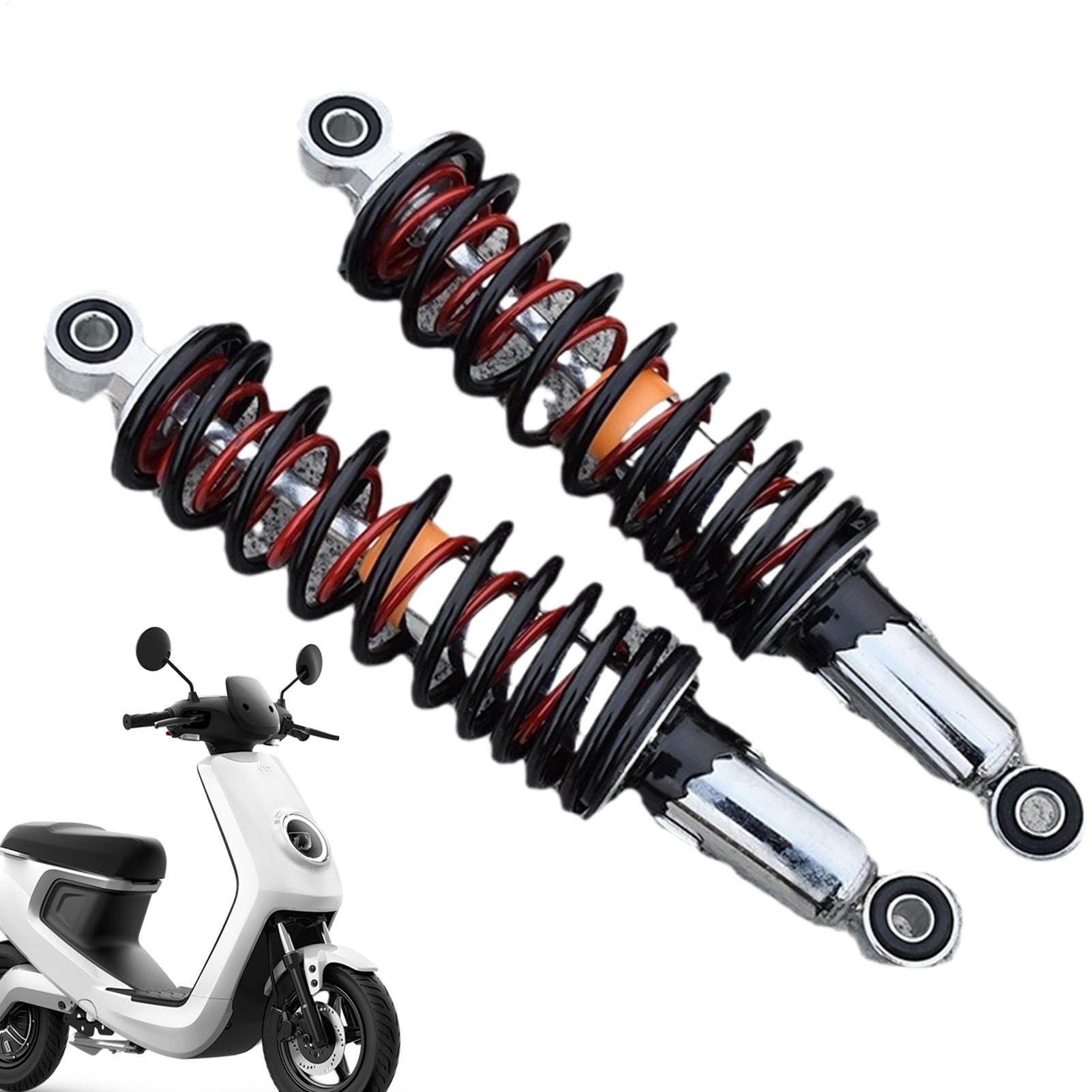 Motorcycle Shock Absorber | Adjustable Spring Shock Damper For Motorcycles | Preload Suspension Damper For Rear, Ideal Replacement For Improved Comfort And Performance On Motorcycles von Jyxuyy