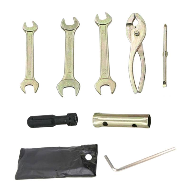 Motorcycle Tool Kit | Scooter Maintenance Tools | Complete Motor Scooter Repair Kit With Pliers| Portable And Easy To Use For Wrench, Spark Plug Socket, And Storage Bag For Easy Maintenance von Jyxuyy